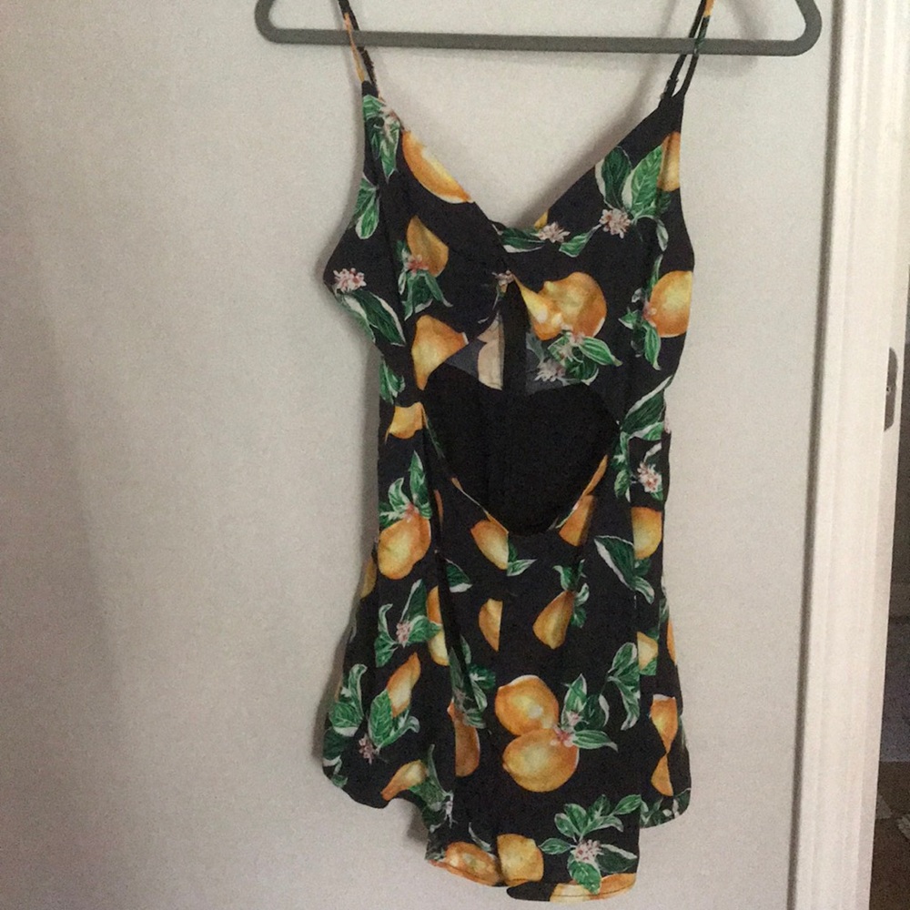 Kimchi Blue Lemon romper